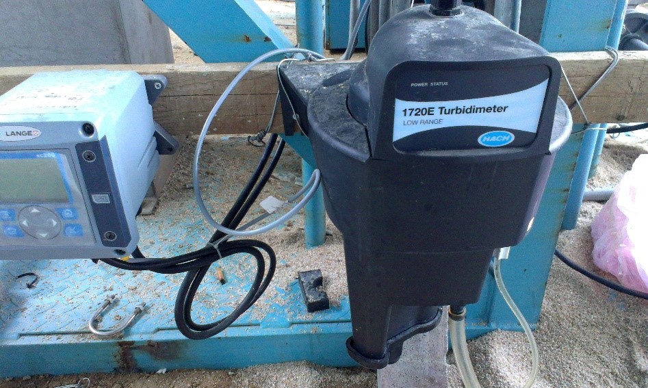 哈希1720E低量程在線濁度儀在合肥供水廠的應用